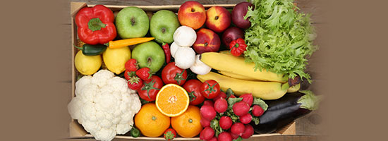 photo of a plate with vegetables