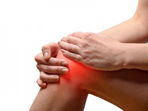graphics showing knee pain
