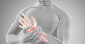  graphics depicting wrist pain