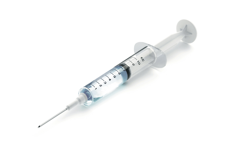 photo of the syringe